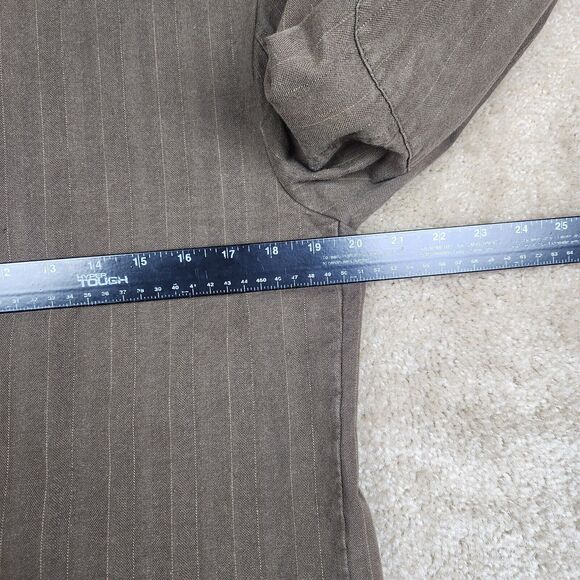 PX CUSTOM Jacket Small Brown Womens Button Up EUC - Picture 6 of 9